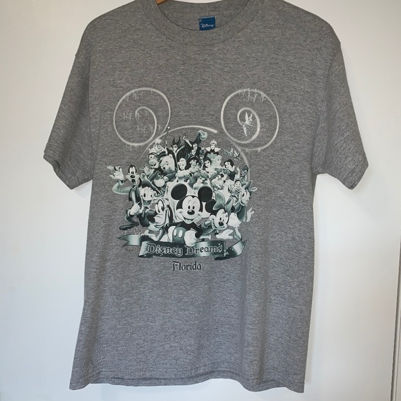2/$20 DISNEY Dreams Florida Grey Top - Picture 2 of 8